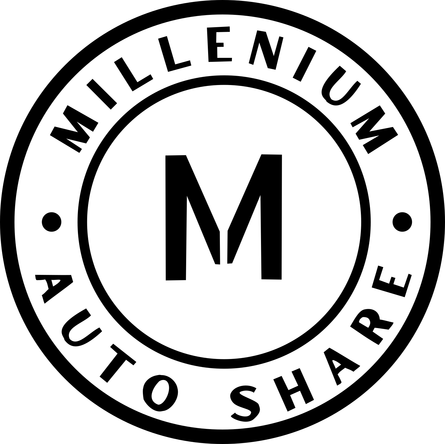 Millenium Auto Share logo