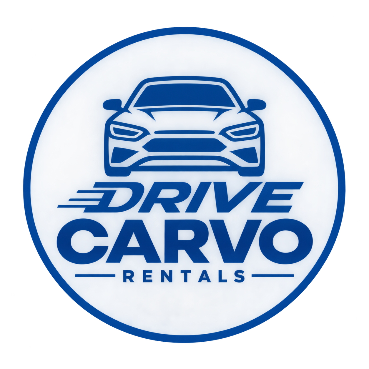 DRIVE CARVO RENTALS logo